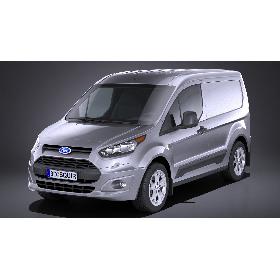 Ford Transit Connect 2016-2018 3D model